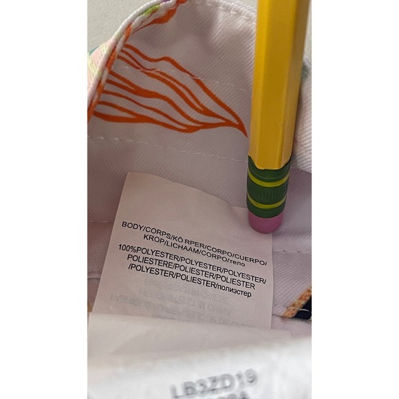 La Blanca White Tropical Floral Lace Up Mid Waisted Shorts Womens XL - Picture 9 of 9